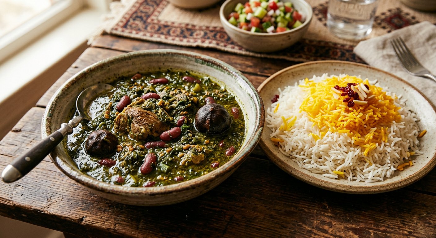 خورشت قورمه‌سبزی